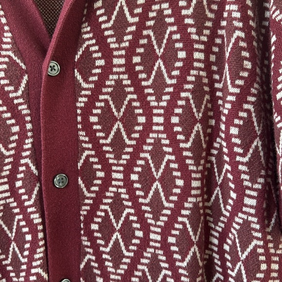 Abercrombie & Jacquard Fitch Short Sleeve Polo Summer Sweater Size Medium - Picture 3 of 7